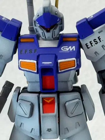 건담 프라모델 완성품 HGUC 짐 커스텀 전체 도색 완성품