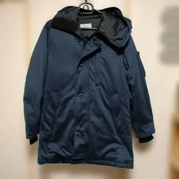 BLUE TORNADO 밀리터리 다운 네이비