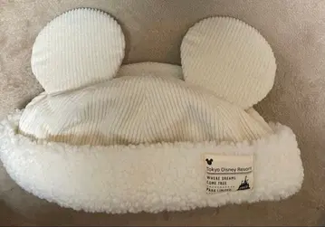 도쿄 디즈니 리조트 미키마우스 모자 화이트