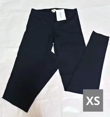 택 포함 새상품 고급 레깅스 하의 XS 블랙