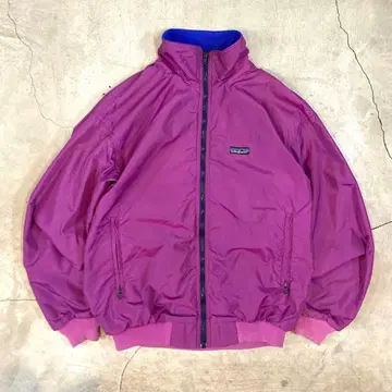 80's USA제 삼각형 택 파타고니아 자켓 보라색 M 사이즈 빈티지
