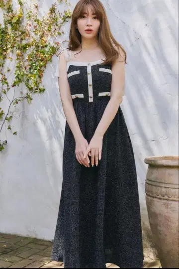 [ Herlipto ] Verona Tweed Long Dress