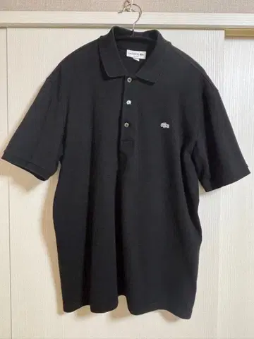 라코스테 블랙 피케 셔츠