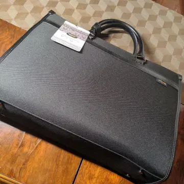 블랙 비즈니스 백 합성섬유 [아오야마 양복] [미사용 새상품]