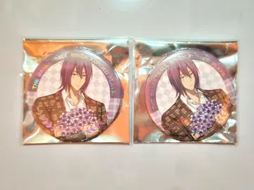 쿠로코의 농구 애니메이트 카페 캔뱃지 무라사키바라 아츠시 2개