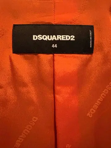 DSQUARED2 블랙 테일러드 자켓 44