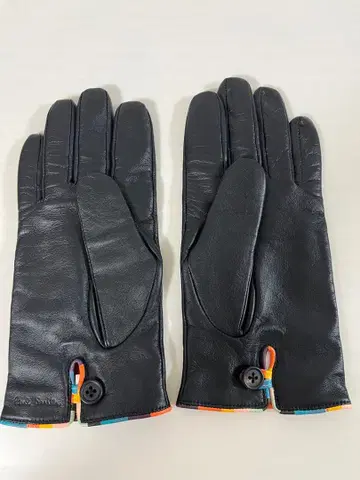 Paul Smith 블랙 가죽 장갑