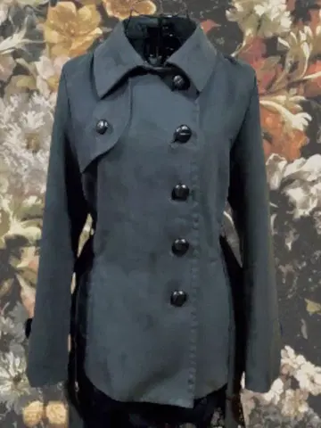 페어리 그런지 트렌치코트 벨로아 헤이세이 갸루