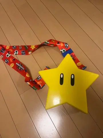 USJ 닌텐도 별 모양 백 캐릭터 패턴