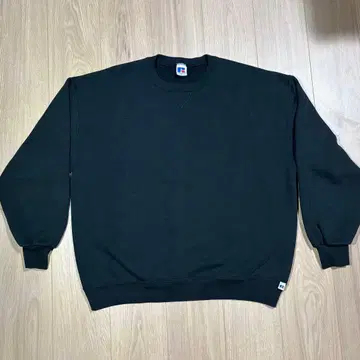 USA RUSSELL ATHLETIC 블랙 XL 맨투맨 블랙