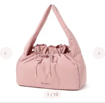 Francfranc 로고 헬스장 백 핑크 귀여운 세련된