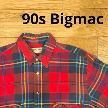 90s Bigmac 플란넬 셔츠