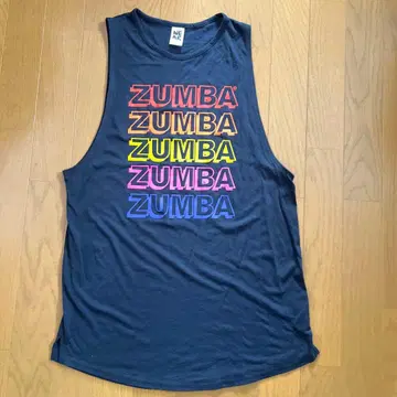 ZUMBA 웨어 탱크탑 블랙 S 사이즈