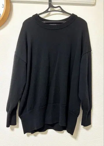 23구 긴팔 니트 스웨터 38 블랙