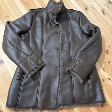 MALE &Co. 합성 피혁 속기모 자켓