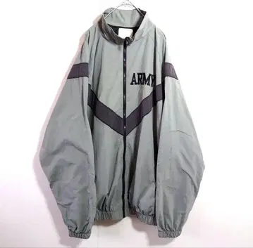 US ARMY IPFU 밀리터리 트레이닝 자켓 XL 그레이
