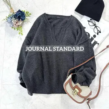 JOURNAL STANDARD 캐시미어 혼방 키넥 풀오버 니트