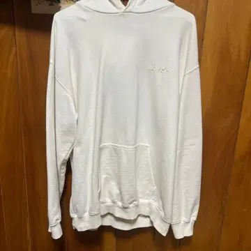 X-LARGE 화이트 후드티