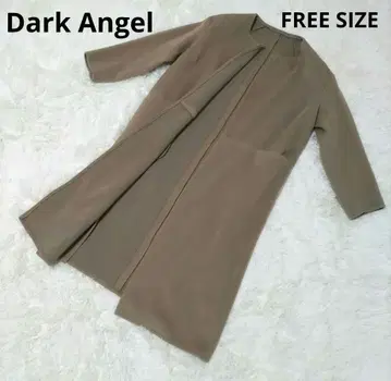 다크 엔젤 Dark Angel 노카라 코트 그레이지 롱 기장