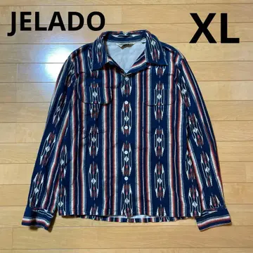 JELADO 제라드 네이티브 무늬 웨스트코스트 셔츠 긴팔 XL