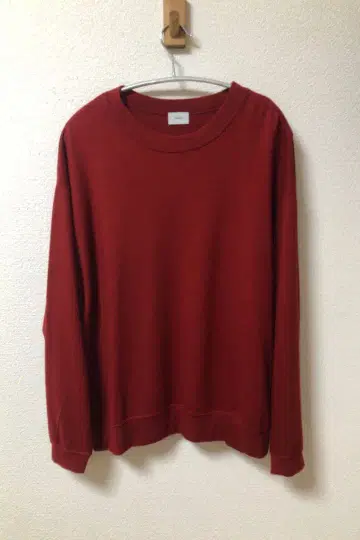 CAPERTICA 니트 빨간색