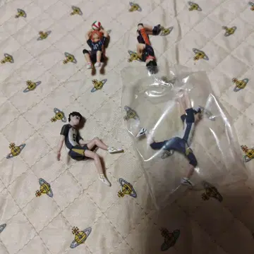 하이큐!! putitto 4개 / 히나타, 카게야마, 보쿠토, 아카아시