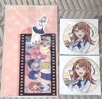 하나사토 미노리 프로세카 캔뱃지 스티커 티켓 홀더 하피코레