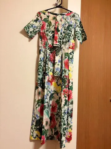 ZARA 보타니컬 꽃무늬 원피스 드레스