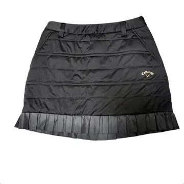 캘러웨이 스타 스트레치 충전솜 골프 스커트 L 블랙