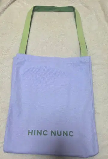 HINC NUNC 토트백 라벤더