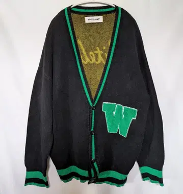 WHITELAND 코튼 가디건 블랙 FREE 구제 의류