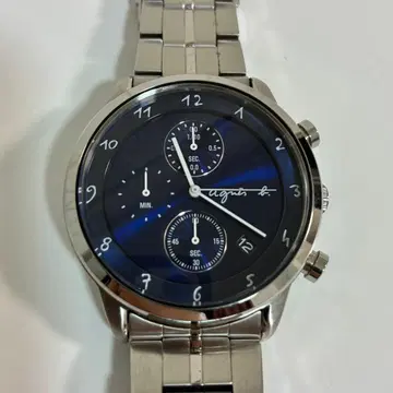 agnis b. 크로노그래프 손목시계