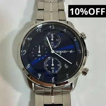 agnis b. 크로노그래프 손목시계