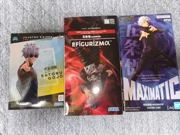 주술회전 고죠 사토루 피규어 3종 세트