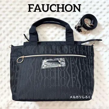 미사용 FAUCHON 포숑 자카드 직조 2way 숄더백