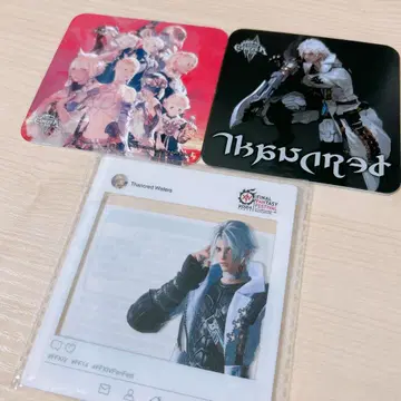 [ 덤 포함 ] FF14 팬페스티벌 SNS풍 아크릴 카드 산크레드