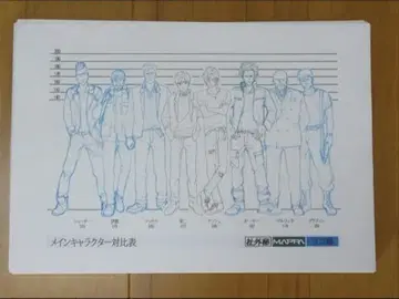 BANANA FISH 바나나 피쉬 설정 자료 제작 자료 약 180장