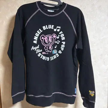 엔젤 블루 맨투맨