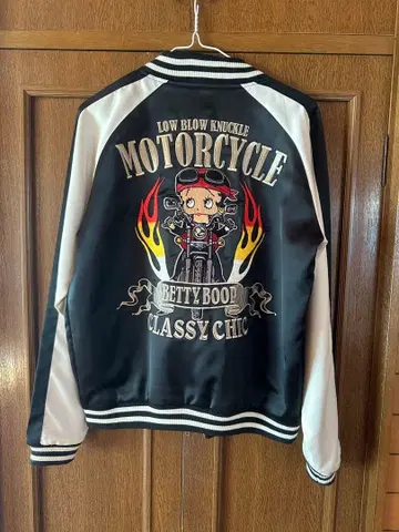 S 사이즈 스카잔 BETTY BOOP 베티 부프 x 로우 브로우 너클