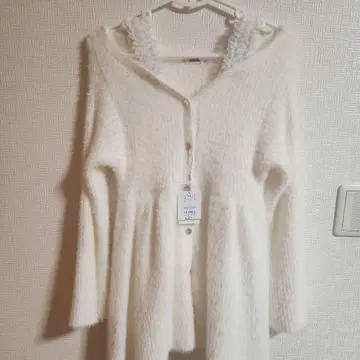 화이트 프릴 튜닉 Free 사이즈