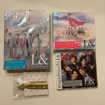 King&Prince 앨범 L& 3 형태 + 일부 혜택