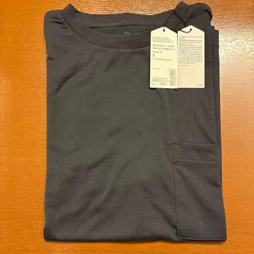 무인양품 MUJILabo 얼룩이 잘 지워지는 흡한속건 크루넥 반팔 T셔츠