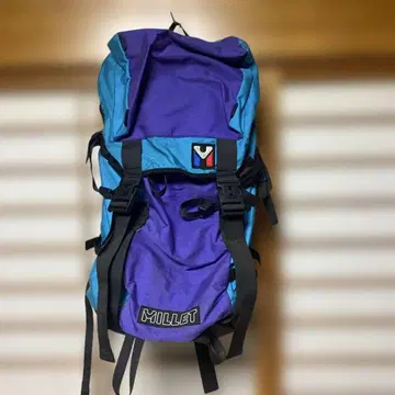 MILLET 백팩 파랑 보라색