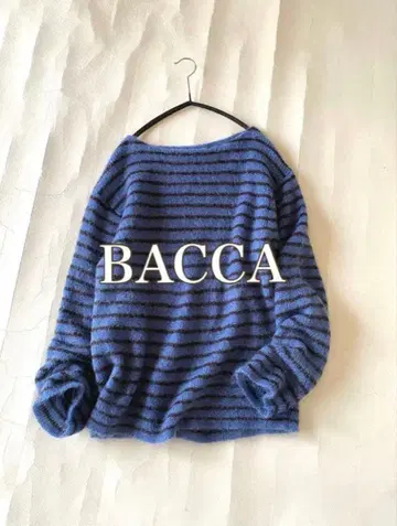 투모로우랜드 BACCA 바스크 보더 모헤어 니트