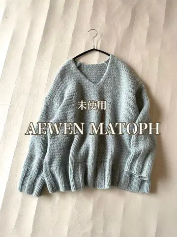 미사용 유나이티드 애로우즈 AEWEN MATOPH 모헤어 니트