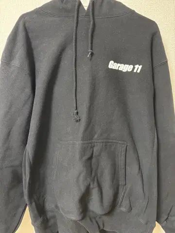 후드티 차고11 L사이즈 블랙
