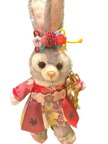 일본 미발매 홍콩 디즈니랜드 설날 2023 스텔라 루 키링