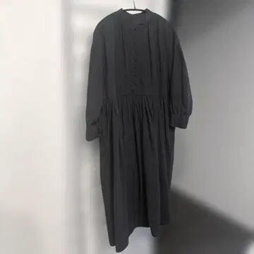 올빼미와 늑대 원피스 블랙 올빼미와 길가 잡초의 탄탄 긴팔