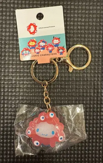 EXPO2025 산리오 미야쿠미야쿠 클리어 키링 시나몬 롤