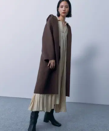 stunning lure 라이트 후디 리버 코트 0